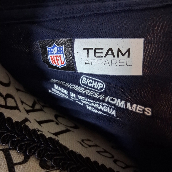 NFL Team Apparel Womens Small Navy Shirt - Picture 2 of 4